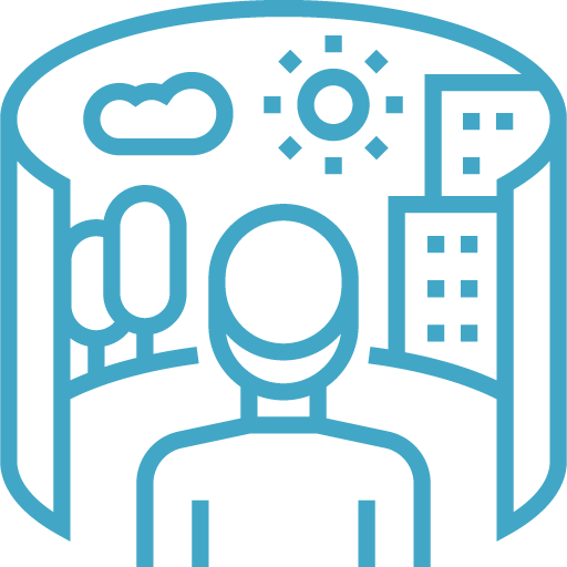 Logo of virtual meeting